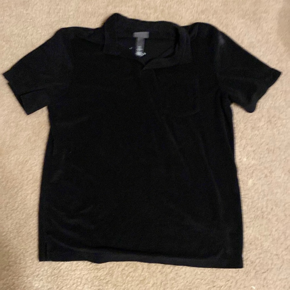 black button shirt